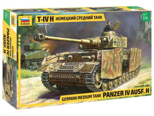 Go to product ZVEZDA 3620 - 1:35 Panzer IV Ausf. H German Medium Tank