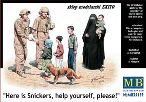 MASTER BOX 35159 - 1:35 Here is Snickers, help yourself, please!