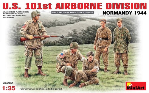 Go to product MINIART 35089 - 1:35 U.S. 101st Airborne Division - Normandy 1944