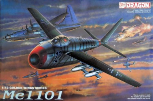 Go to product DRAGON 5013 - 1:72 Messerschmitt Me1101