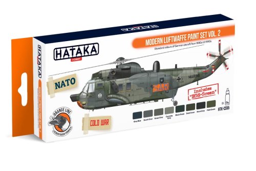 Go to product HATAKA CS55 - Modern Luftwaffe vol. 2 paint set