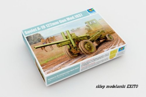 Go to product TRUMPETER 02325 - 1:35 Soviet A-19 122mm Gun Mod.1937