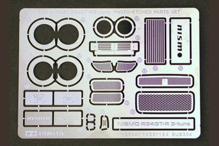 Go to product TAMIYA 12604 - 1:24 Nismo R34 GT-R Z tune