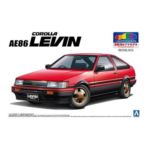 Go to product AOSHIMA 05496 - 1:24 Toyota AE88 Levin 83 RD/BL