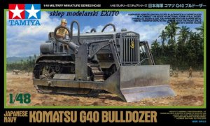 TAMIYA 32565 - 1:48 Komatsu G40 Bulldozer - Japanese Navy