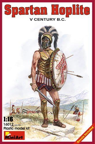 Go to product MINIART 16012 - 1:16 Spartan Hoplite. V Century B.C.