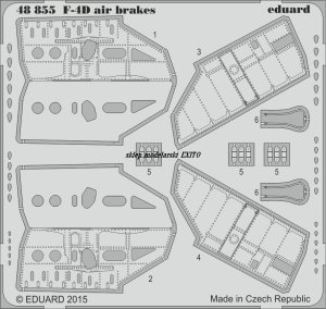 EDUARD 48855 - 1:48 F-4D air brakes