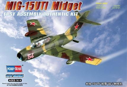 Go to product HOBBY BOSS 80262 - 1:72 MiG-15UTI Midget