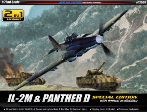 ACADEMY 12538 - 1:72 IL-2m & Panther D
