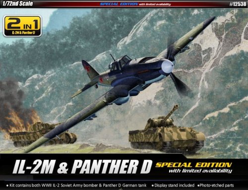 Go to product ACADEMY 12538 - 1:72 IL-2m & Panther D