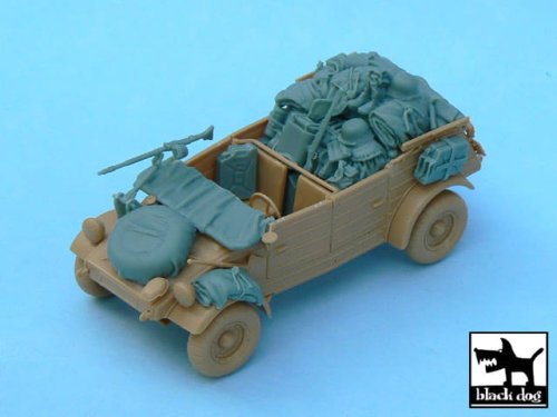 Go to product BLACK DOG T48033 - 1:48 Kubelwagen accessories set