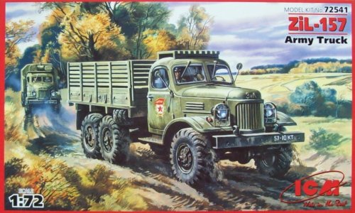 Go to product ICM 72541 - 1:72 ZiL-157, Army Truck