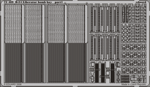 Go to product EDUARD 72489 - 1:72 B-24 bomb bay