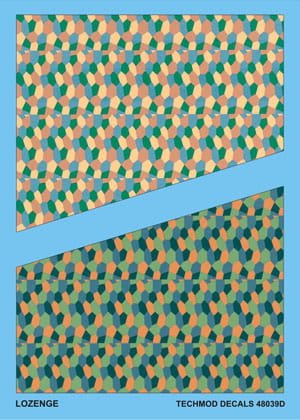 Go to product TECHMOD 48039 - 1:48 German WWI Lozenge 2 sheets