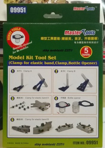 Go to product TRUMPETER 09951 - Model Kit Tool Set