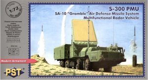 PST 72060 - 1:72 Multifunctional Radar Vehicle for S-300 / SA-10 Grumble ADS