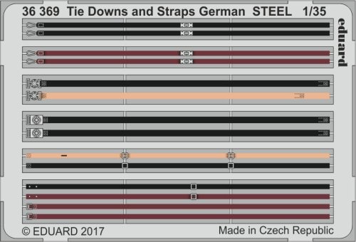 Go to product EDUARD 36369 - 1:35 Tie Downs and Straps German - Steel