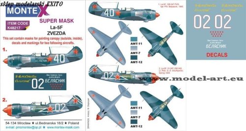 Go to product MONTEX K48217 - 1:48 La-5F