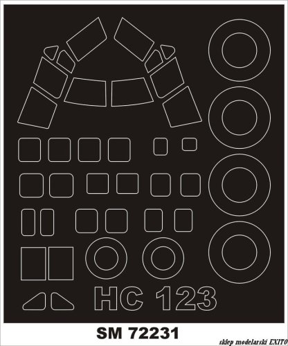 Go to product MONTEX SM72231 - 1:72 HC-123B