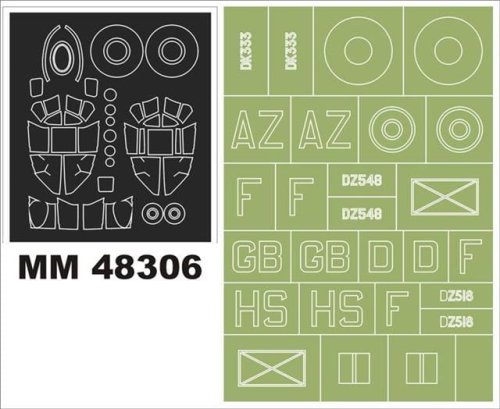Go to product MONTEX MM48306 - 1:48 Mosquito B Mk.IV