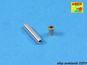 Aber 35L-117 - 1:35 75mm L/18 metal gun barrel for Semovente da 75/18 M40