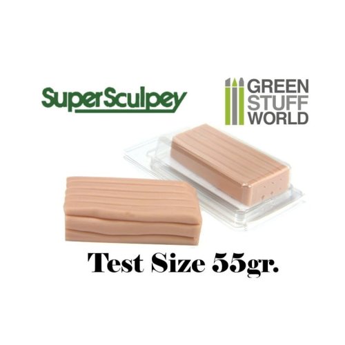 Go to product GREEN STUFF 9010 - Super Sculpey Beige 55 g - Masa modelarska, glina polimerowa