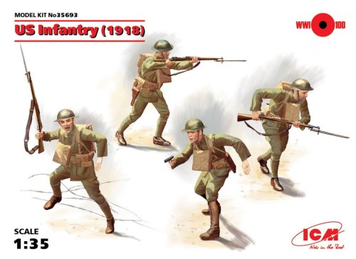 Go to product ICM 35693 - 1:35 US Infantry (1918)