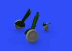 EDUARD 648400 - 1:48 Bf 109G-6 wheels