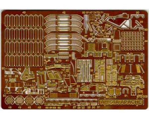 PART S72005 - 1:72 AH-64A Apache