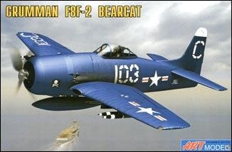 Go to product ART MODEL 7201 - 1:72 Grumman F8F-2 Bearcat
