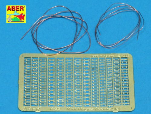 Go to product ABER R-22  - Mini hinges (workable) various scale