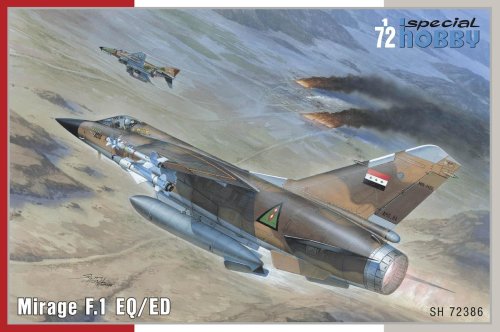 Go to product SPECIAL HOBBY 72386 - 1:72 Mirage F.1 EQ/ ED