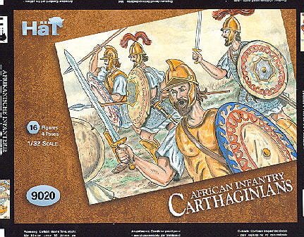 Go to product HAT 9020 - 1:32 Hannibals Carthaginians - African Heavy Infantry