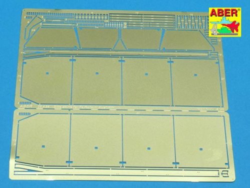 Go to product ABER 35A054 - 1:35 Side skirts for Pzkpfw III