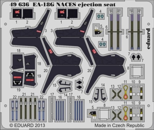 Go to product EDUARD 49636 - 1:48 EA-18G NACES ejection seat