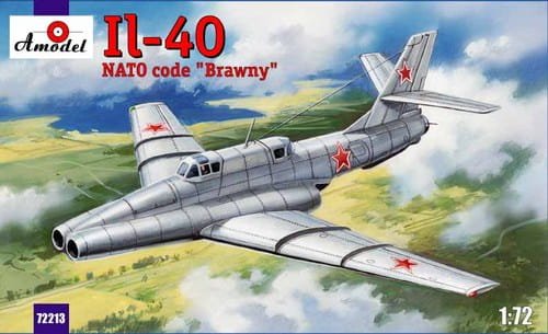 Go to product AMODEL 72213 - 1:72 Ilyushin Il-40 Brawny