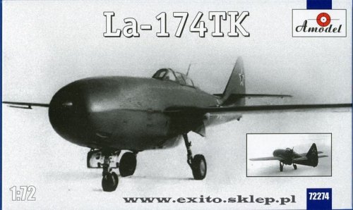 Go to product AMODEL 72274 - 1:72 Lavochkin La-174 TK