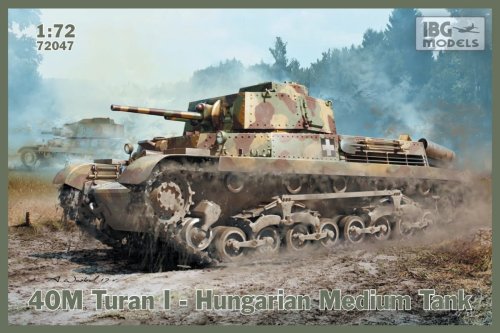 Go to product IBG 72047 - 1:72 40M Turan I - Hungarian Medium Tank