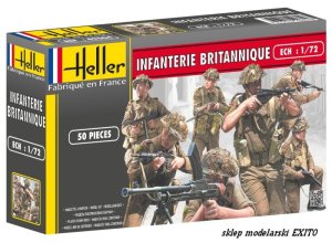 HELLER 49604 - 1:72 British Infantry