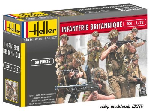 Go to product HELLER 49604 - 1:72 British Infantry