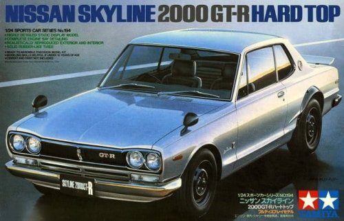 Go to product TAMIYA 24194 - 1:24 Nissan Skyline 2000 GT-R Hard Top