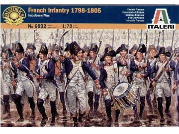 Go to product ITALERI 6092 - 1:72 French Infantry 1798-1805