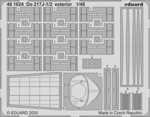 Go to product EDUARD 481024 - 1:48 Do 217J-1/2 exterior