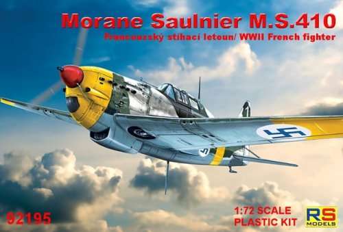 Go to product RS MODELS 92195 - 1:72 Morane Saulnier MS.410