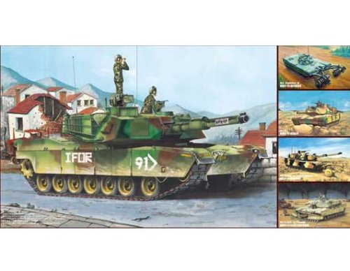Go to product TRUMPETER 01535 - 1:35 M1A1/A2 Abrams 5in 1