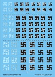 TECHMOD 24005 - 1:24 German WWII swastikas