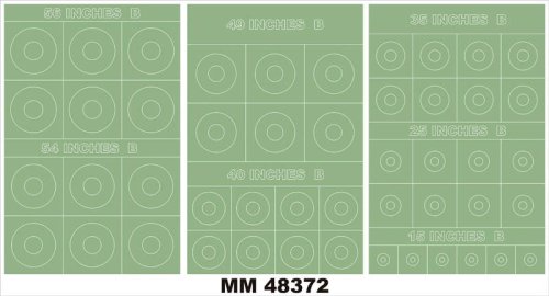 Go to product MONTEX MM48372 - 1:48 RAF Roundels type B