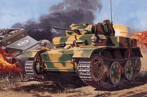 Go to product MIRAGE 351007 - 1:35 Pz.Kpfw. II Ausf L Luchs