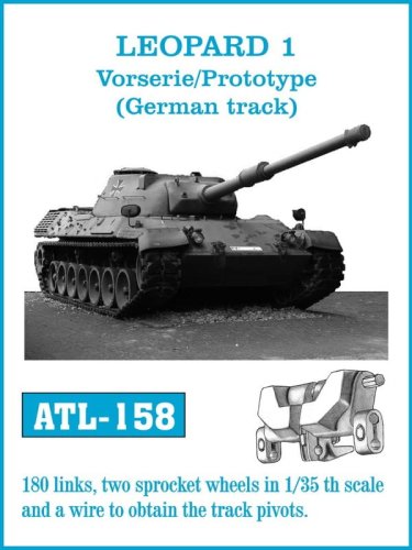 Go to product Friulmodel ATL-158 - 1:35 Leopard 1 Vorserie / Prototype metal tracks