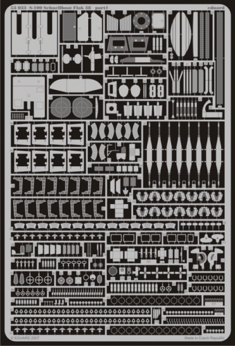 Go to product EDUARD 53033 - 1:72 S-100 Schnellboot  Flak 38 20mm